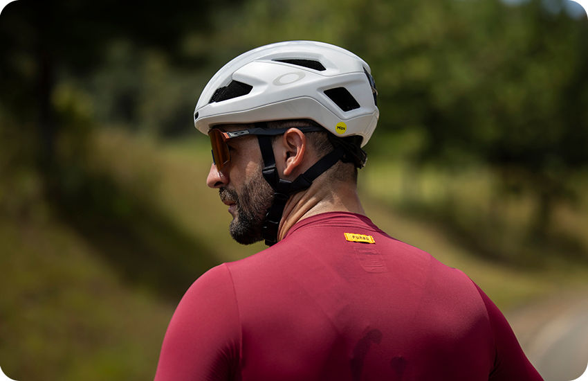 camisa ciclismo masculina verde